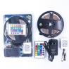 China 5Meter 150LEDs TVバックライト LEDストライプ DC5V リモコン 24キー SMD5050 RGBストライプ ティラ USBポート ストライプ 柔軟 LED wholesale