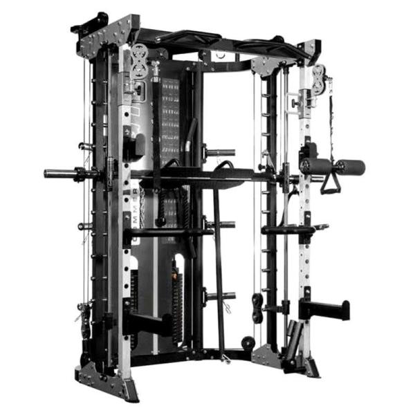 Equipo de gimnasio interior todo en uno Entrenamiento de fuerza Máquina Smith multifuncional