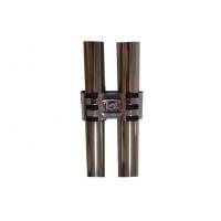 China SPCC Steel Flexible Zinc / Chrome Pipe Connectors By Bolt And Nut on sale