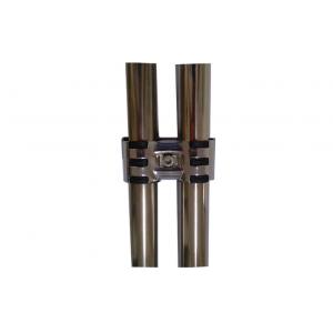 Stamping SPCC Steel Chrome Plated Pipe Connectors Wear Resistance