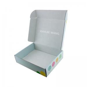 China Durable Cardboard 7x5x3 Plain White Mailer Boxes Apparel Packaging For Hat Dress Shoes supplier