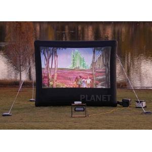 China Commercial Inflatable Movie Screen 210 D Reinforced Oxford Material supplier