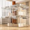 China Pack Latching Lid Large Clear Plastic Storage Bins With Lids, Quart,  Latch - Stackable Container Boxes For Home, Bathroom, And Office Organization wholesale