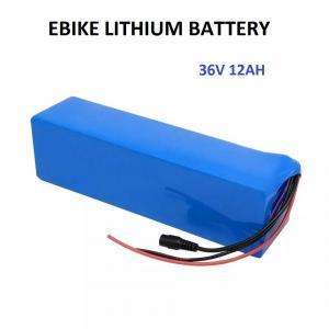 China 18650 Electric Bike Lithium Battery 36v 12ah supplier