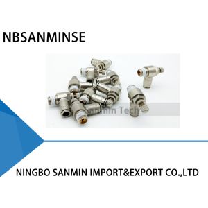 China СКТ полностью нажим штуцера металла латунный в модулирующих лампах Саньмин воздушных потоков регулятора скорости латунных пневматических on sale