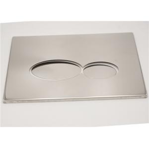 Stainless Steel Toilet Water Tank Cover , Durable Toilet Flush Button