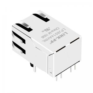China Magnetic 8P8C 100Base-T RJ45 With Transformer LPJ6014AHNL supplier