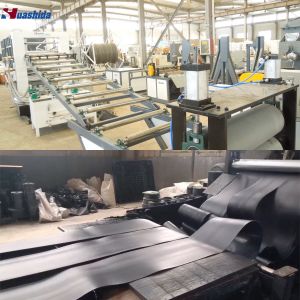 China Línea de producción de manguera de contracción térmica de radiación de PE con extrusora de tornillo único y control inteligente para protección contra la corrosión de tuberías on sale