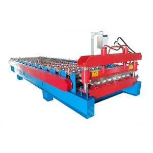 PPGI Sheet With Ribs Metal Roof Making Machine Special For Custruction Company