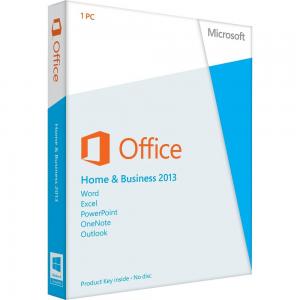 Código dominante 2013 del software de Microsoft Office, hogar y negocio al por menor 2013 de Microsoft Office