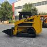 China Front Discharge Load and Unload Crawler Skid Steer Loader with 0.4cubic Bucket wholesale