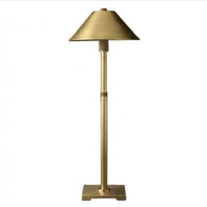 China E26 / Candelabra Hardwired Rechargeable Brass Table Lamp Brass LED Desk Lamp supplier