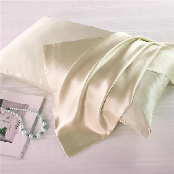 Plain Dyed 51×66cm 22 Momme Mulbery Silk Pillowcase For Hotel