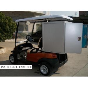 Electronic Street Legal Utility Vehicles 2 Seater With 2 Movable Shelf  For Service
