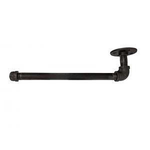 China Wall Mounted Industrial Pipe Toilet Paper Holder Bathroom Hardware Fixture supplier