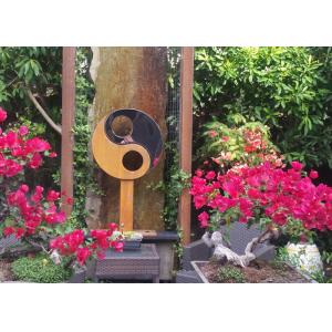 China Antique Corten Steel Garden Sculpture Abstract For Outdoor Decoration wholesale