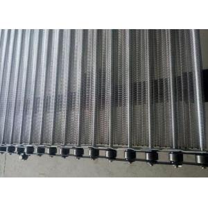 China Durable Metal Spiral Mesh Belt With 304 Stainless Steel For Bread Making Machine supplier