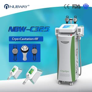 China 2019 latest 5 handles Cryo / RF / cavitation best slimming cryo lipolysis slimming supplier