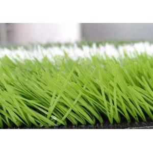 China Low Friction Green Football Artificial Turf 50.0mm Pile Height With UV Properties supplier