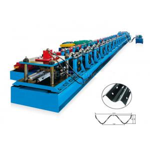 China Anti Crash Barrier Highway Guardrail Forming Machine Two Three Waves 10m Min supplier