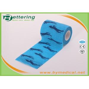 Equine Elastic Horse Printing  Self Adherent  Wraping Bandages Cohesive Bandage