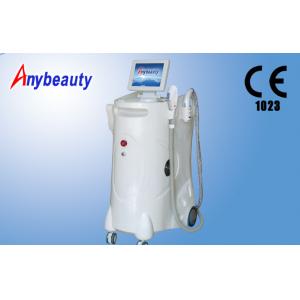 China IPL RF ND Yag Laser multi-functional beauty equipment for hair , Tattoo Removal， three handles supplier