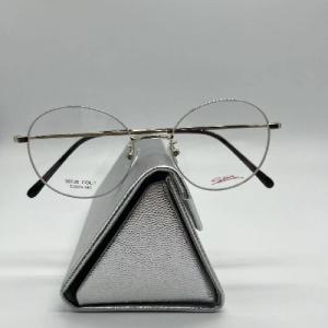 China Portable  glasses Silver Durable Foldable Sunglasses Case Envelope Style 16.1CM supplier