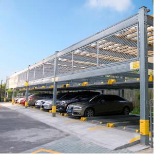 Vertical Or Horizontal Parking Tower System 120 Vehicles Car Park Tower