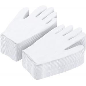 8.6'' XL Military White Parade Gloves Abrasion Resistant