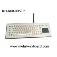 China Water-proof desktop industrial 67 keys PC-keyboard layout with touchpad and 3 mouse buttons on sale