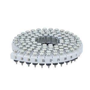 HN25C Hardened Stainless Steel Collated Nails With Dome Head