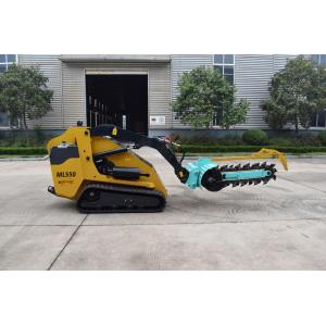 Compact Track Skid Steer Machine Roader With Attachments