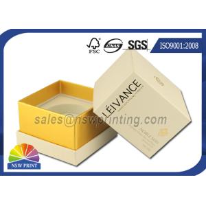 China Caixas rígidas da instalação do perfume/caixa de presente de papel dos cosméticos com envernizamento UV supplier