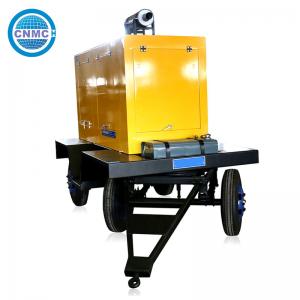 China Movable Small Trailer Generator , 50kw-100kw Commercial Portable Generator supplier