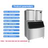 China High Quality Commercial 750kg Cube Ice Maker Machine Ice Cube Making Machine With Factory Price For Restaurant wholesale