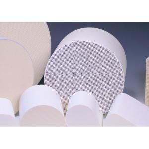 China Cylindrical Honeycomb Ceramic Support Customize For Catalytic Converters supplier