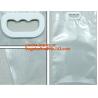 China 1 Kg 2 Kg 5 Kg Rice Packaging Bag With Handle Bags For Rice Packaging, Eco Friendly Square Bottom Strong wholesale