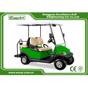 China Mini Electric Golf Car 48V Light Green 4 Passenger Electric Car/Trojan Battery supplier