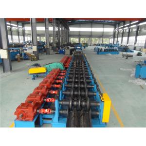China Three Waves Guardrail Roll Forming Machine with Conveyor Table Hydraulic Decoiler supplier