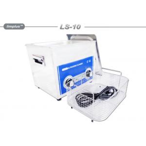 China Limplus Table Top Ultrasonic Cleaner 10 Liter For Electronics Cleaning supplier