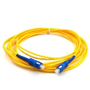China IEC Standard SC Fiber Optical Patch Cord Flammability Rating LSZH Jacket Network Cable supplier