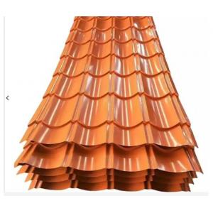 ISO9001 Corrugated Steel Roofing Sheets Zinc Color Coated Roofing Sheet