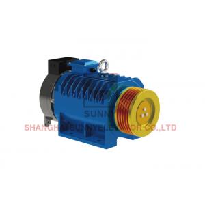 Elevator Lift Component Gearless Traction Machine With 160mm / 180mm Sheave Diam