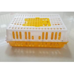 PE 28.5cm Height 14 Chicken 50kgs Plastic Poultry Crate