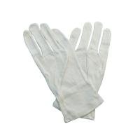 China 100% Cotton Fabric Gloves Anti Static Gloves Anti Static For Electronics Assembly on sale