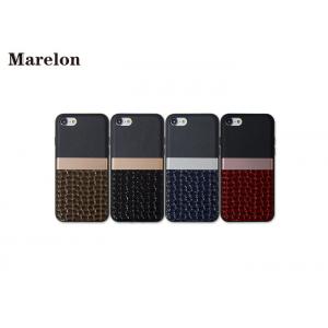 China Embossed Crocodile Leather TPU Phone Case ，Colourful Customized Mobile Phone Case supplier