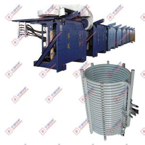 High Power Saving bronze Copper Melting Furnace Low Noise Safety System