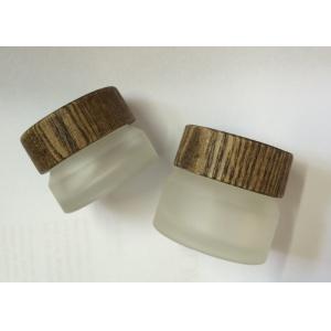 China Eco Friendly 5g Frosted Cosmetic Bottles Tamper Proof Cap Screen Printing supplier