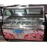 14 Pans Stainless Steel Pastry Shop Ice Cream Display Freezer