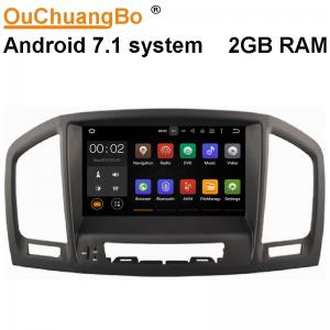 China Ouchuangbo 8 inch digital screen radio player  for Opel Insignia 2008-2011 suppor 3g wifi android 7.1 system supplier
